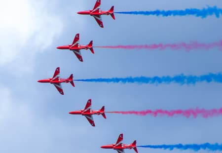 Lincolnshire Red Arrows